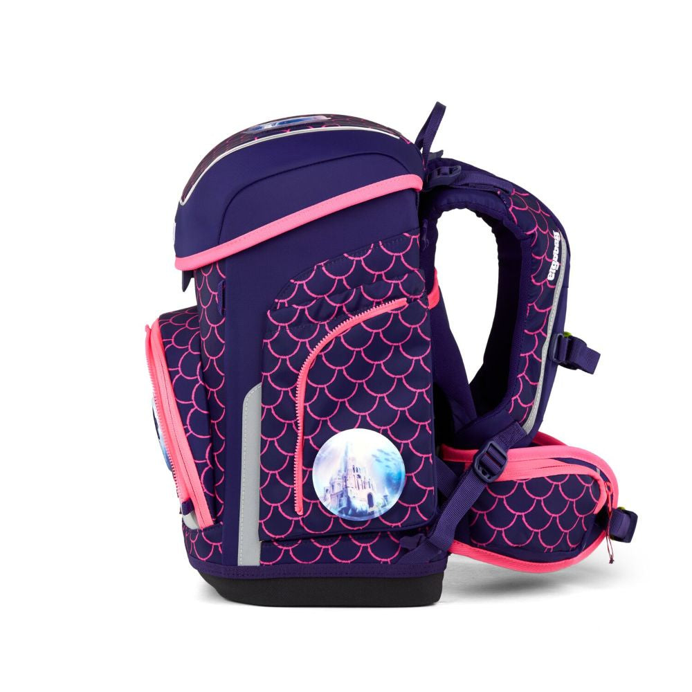 Ergobag Cubo PerlentauchBär Color Flash Edition Schulranzen Set 5tlg.