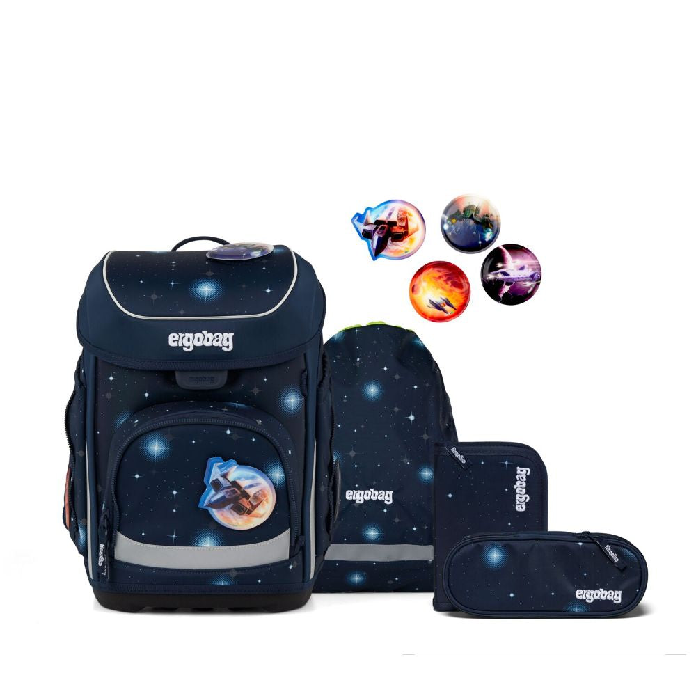 Ergobag Cubo KoBärnikus Reflex Edition Schulranzen Set 5tlg.