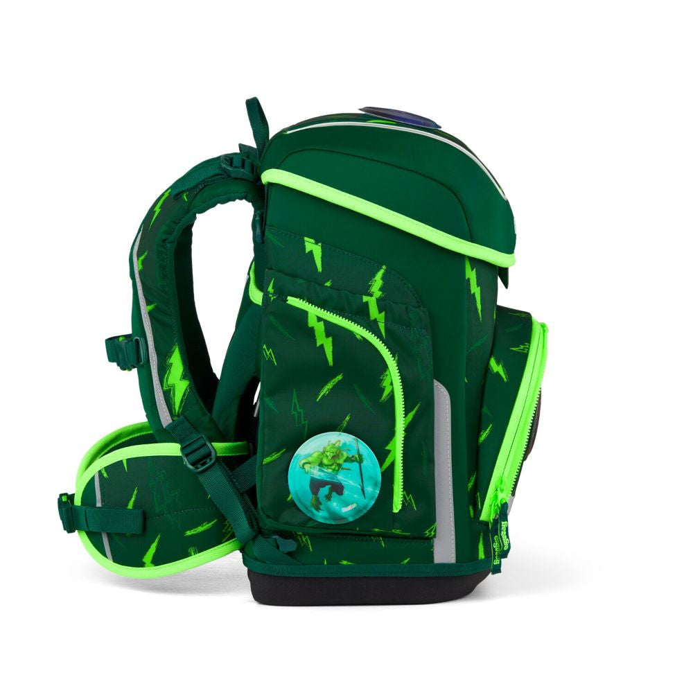 Ergobag Cubo Bärtastisch Color Flash Edition Schulranzen Set 5tlg.