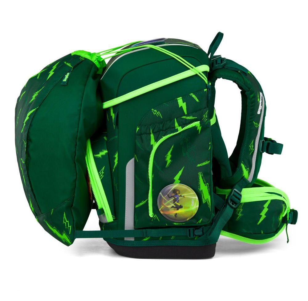 Ergobag Cubo Bärtastisch Color Flash Edition Schulranzen Set 5tlg.