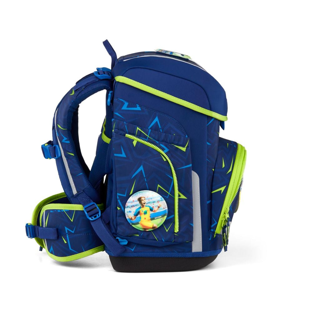 Ergobag Cubo SpitzenreitBär Color Flash Edition Schulranzen Set 5tlg.