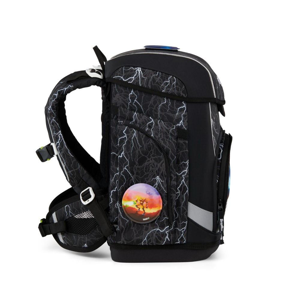 Ergobag Cubo Light Super ReflektBär Reflex Edition Schulranzen Set 5tlg.