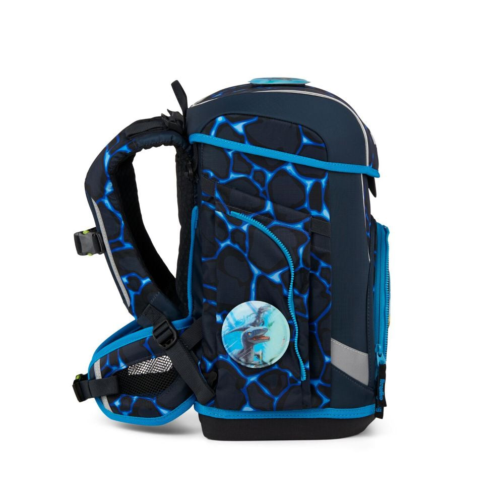 Ergobag Cubo Light Bärassic Garden Color Flash Edition Schulranzen Set 5tlg.