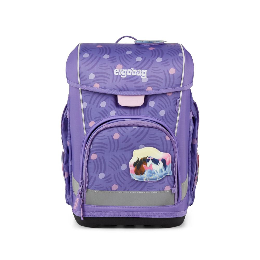 Ergobag Cubo Light PonyBäradies Schulranzen Set 5tlg.