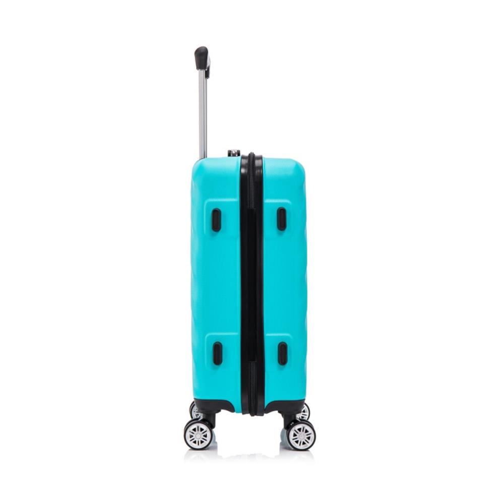 Herolite Paris Türkis 4-Doppelrollen Trolley S 57 cm