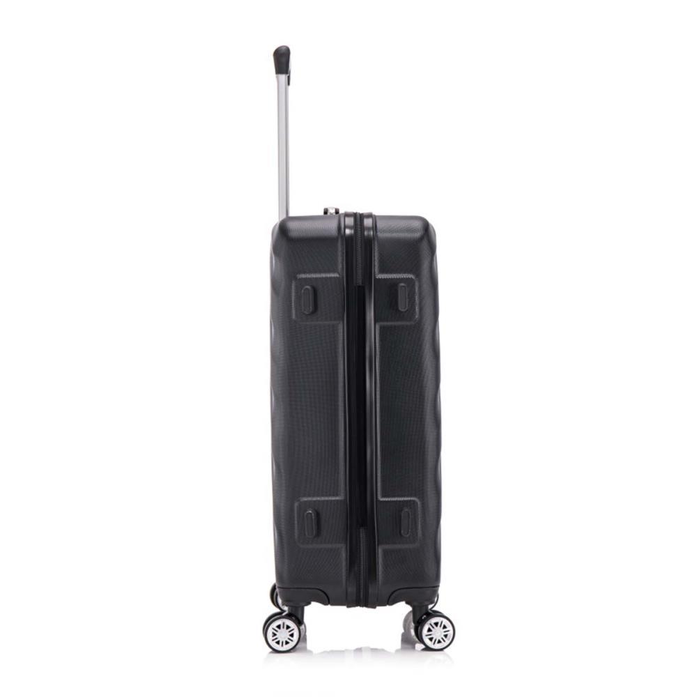 Herolite New York Schwarz 4-Doppelrollen Trolley M 67 cm