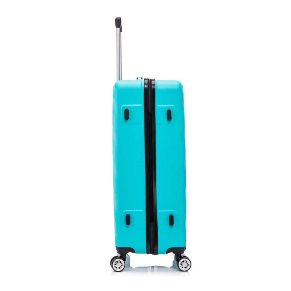 Herolite Paris Türkis 4-Doppelrollen Trolley M 67 cm