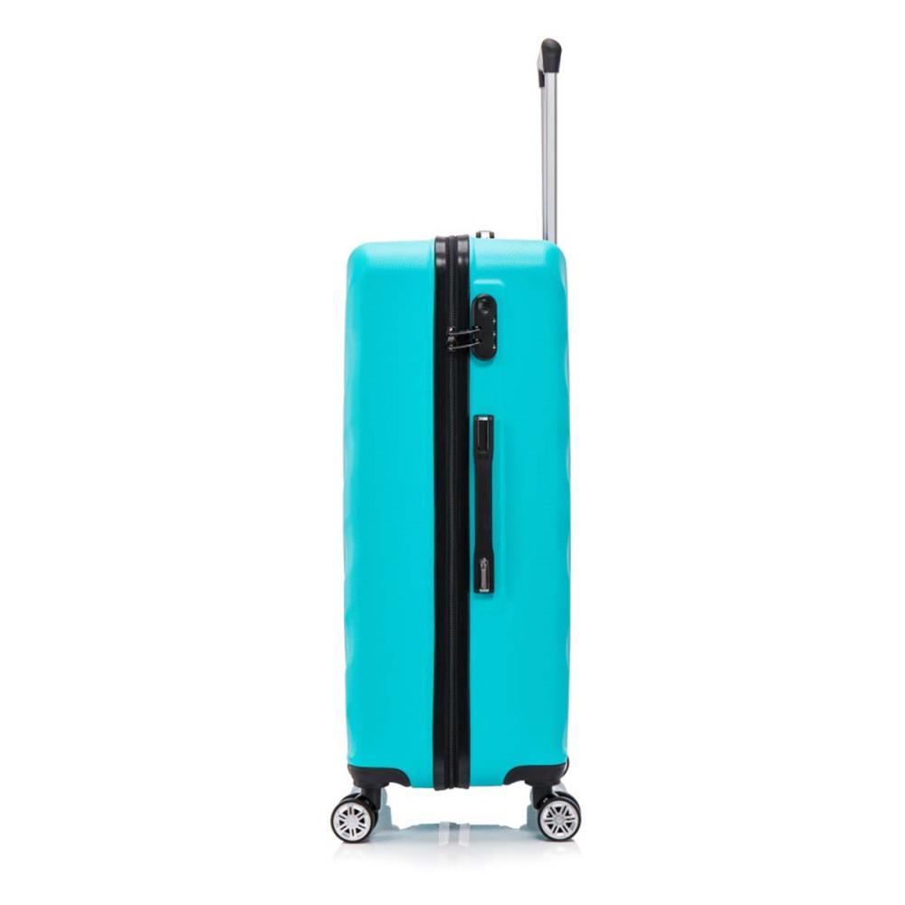 Herolite Paris Türkis 4-Doppelrollen Trolley M 67 cm