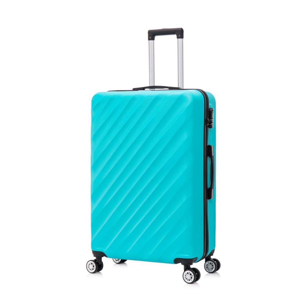 Herolite Paris Türkis 4-Doppelrollen Trolley M 67 cm