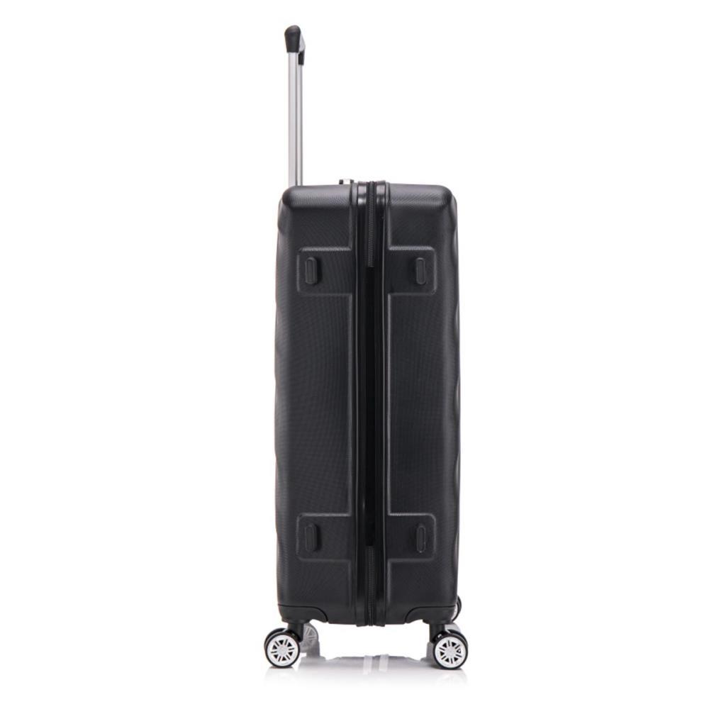 Herolite New York Schwarz 4-Doppelrollen Trolley L 77 cm