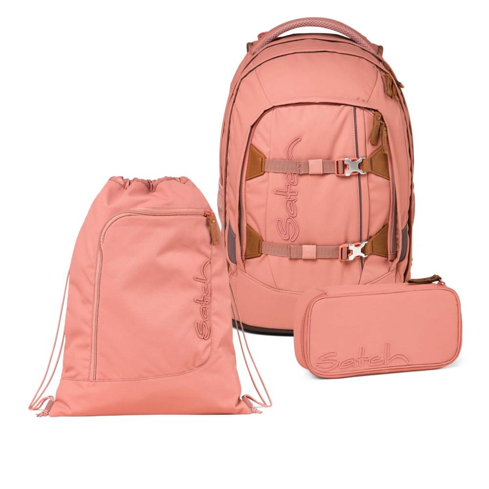 Satch Pack Nordic Coral Skandi Edition Schulrucksack Set 3tlg.