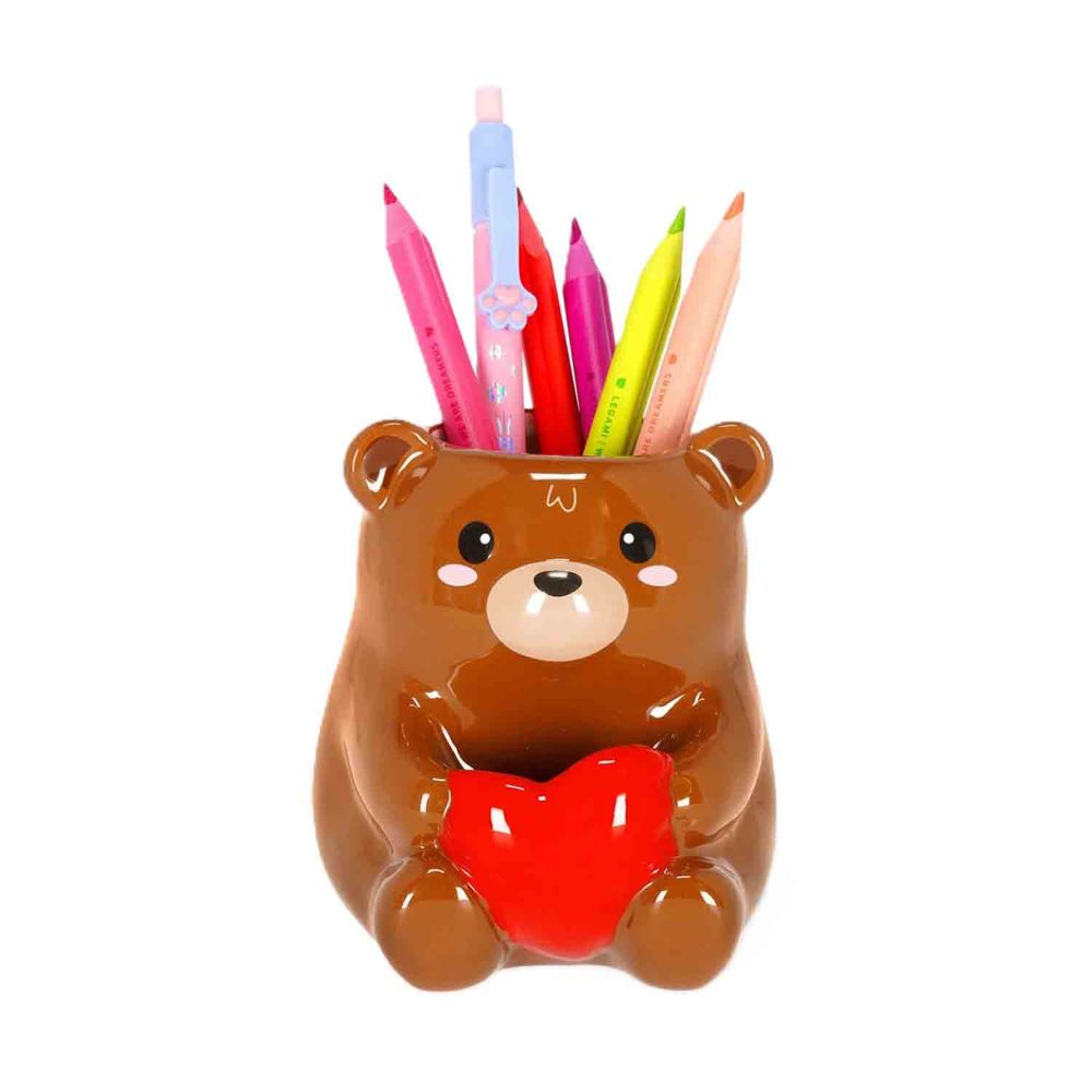 Legami Stiftehalter Keramik Teddybär