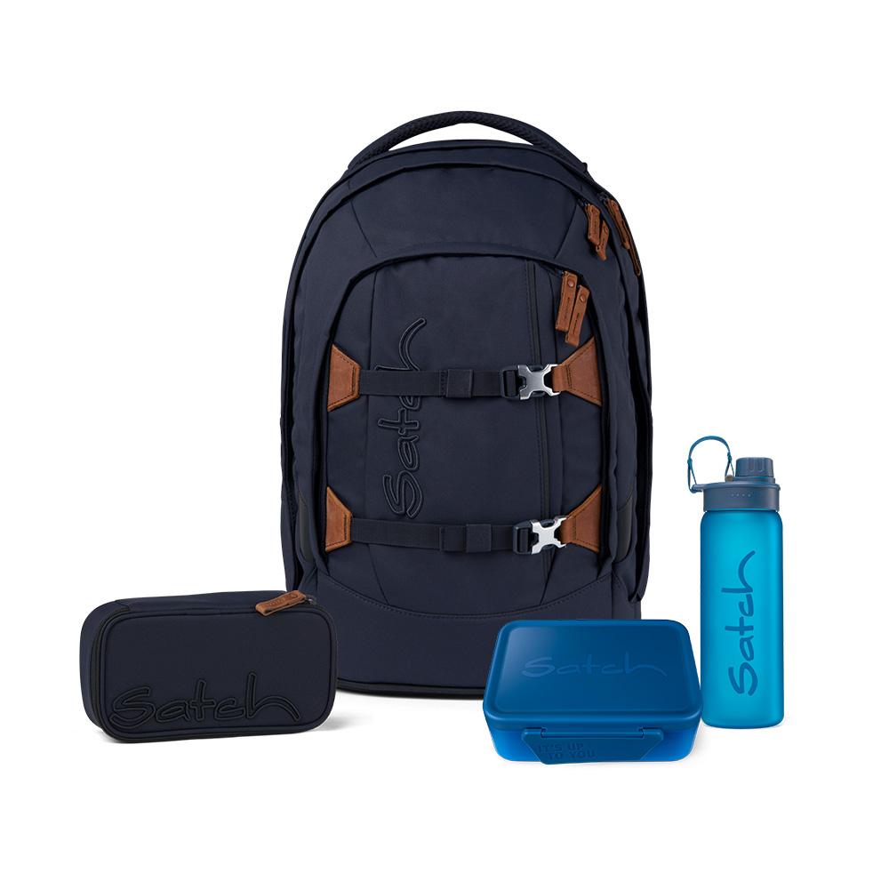 Satch Pack Nordic Blue Skandi Edition Schulrucksack Set 4tlg.