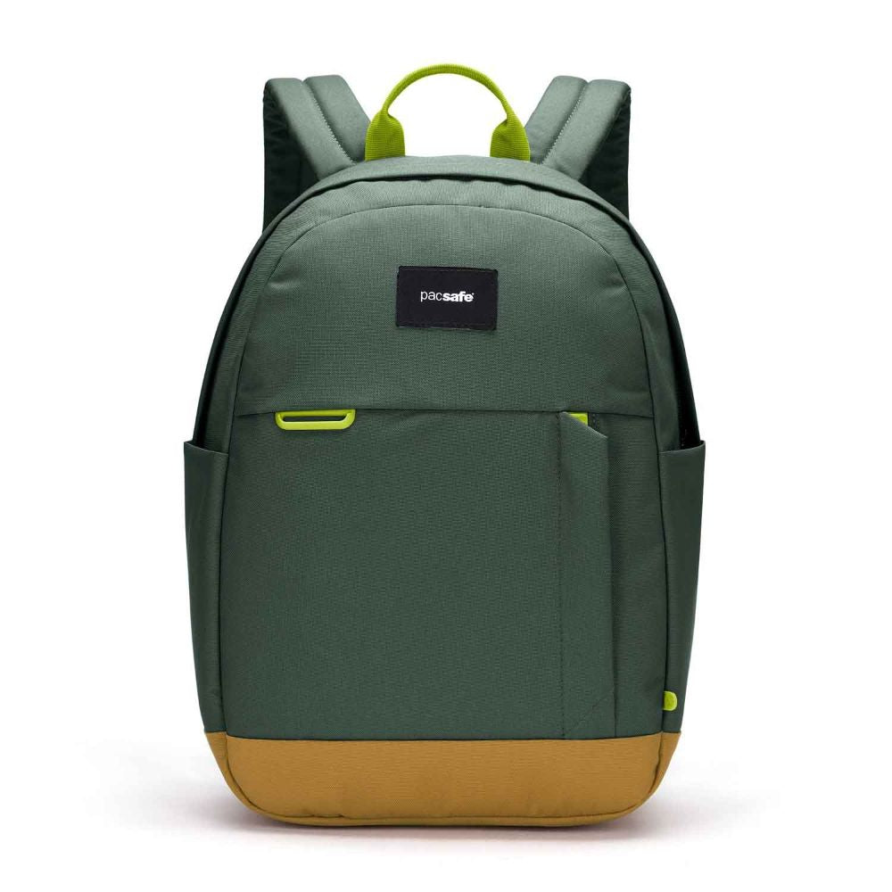 pacsafe reiserucksack Pacsafe GO Spruce Green Anti-Theft Rucksack 15 l