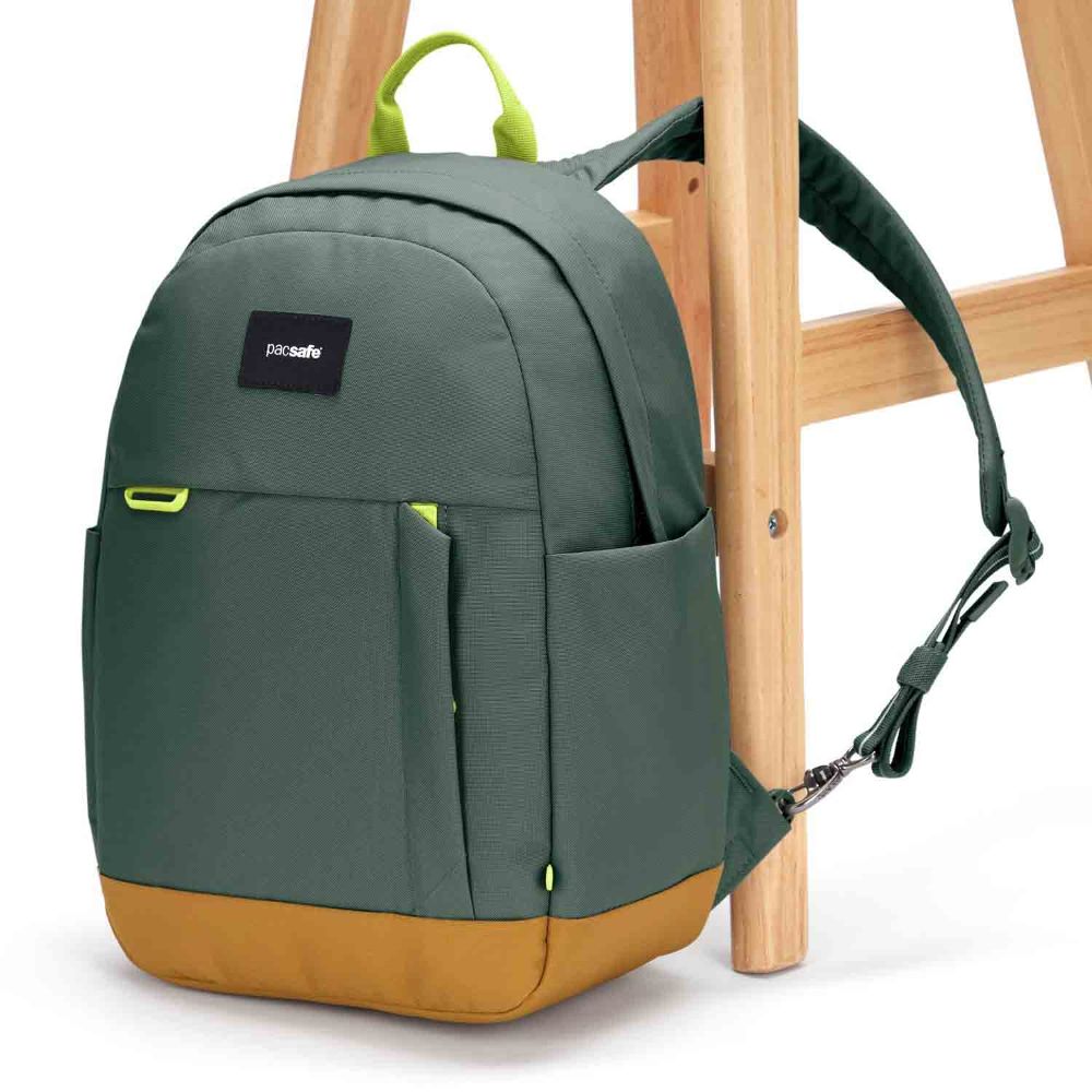 Pacsafe GO Spruce Green Anti-Theft Rucksack 15 l