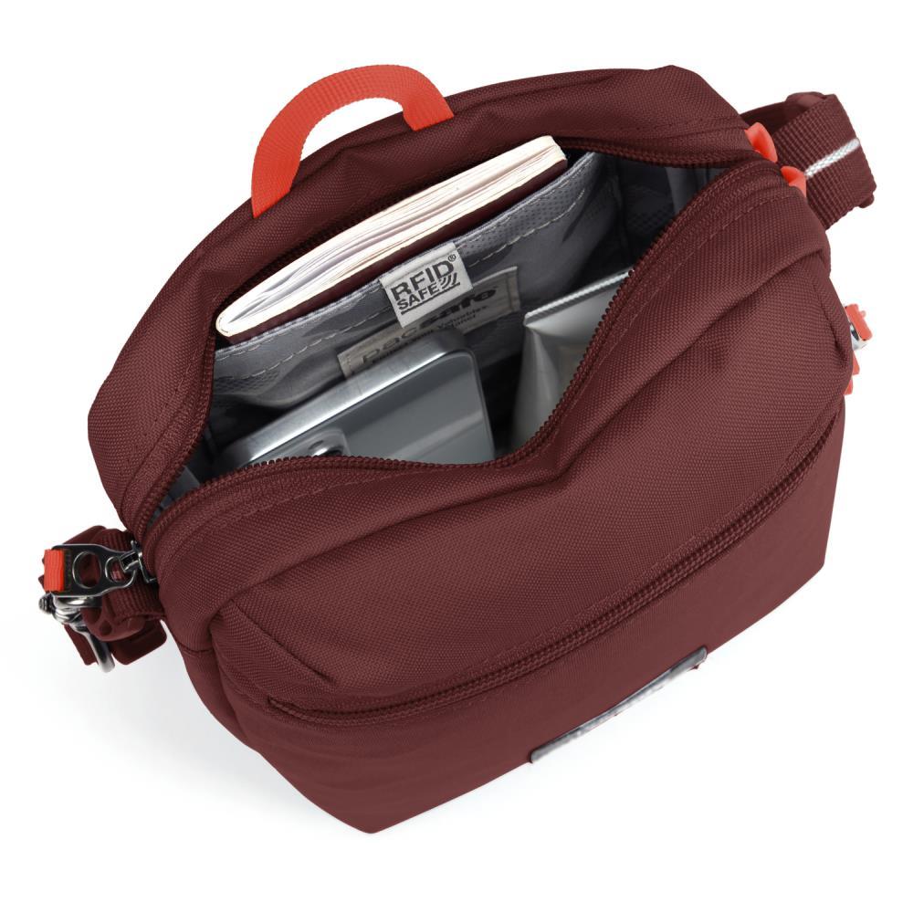 Pacsafe GO Festival Garnet Red Anti-Theft Crossbody