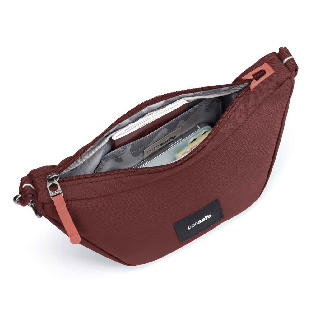 Pacsafe GO Lunar Garnet Red Anti-Theft Crossbody