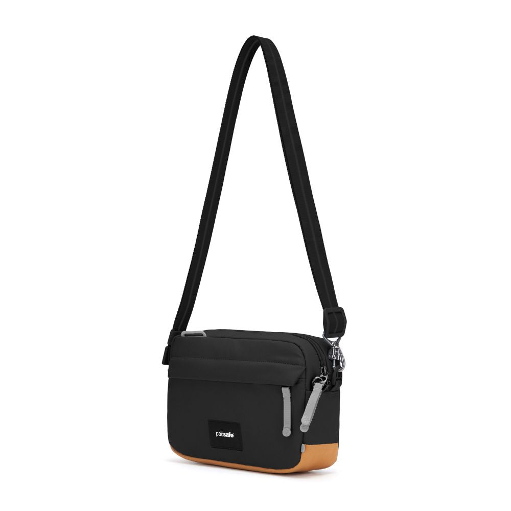 Pacsafe GO Jet Black Anti-Theft Crossbody Bag