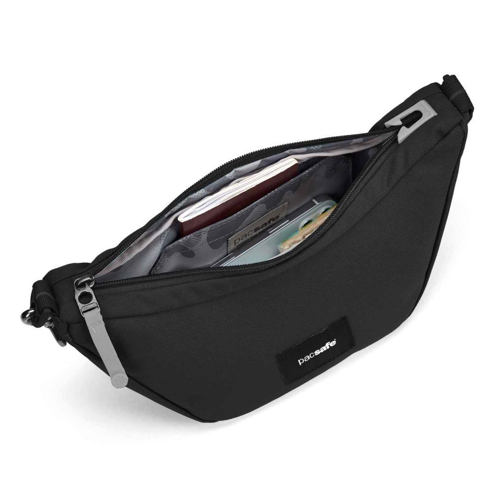 Pacsafe GO Lunar Jet Black Anti-Theft Crossbody