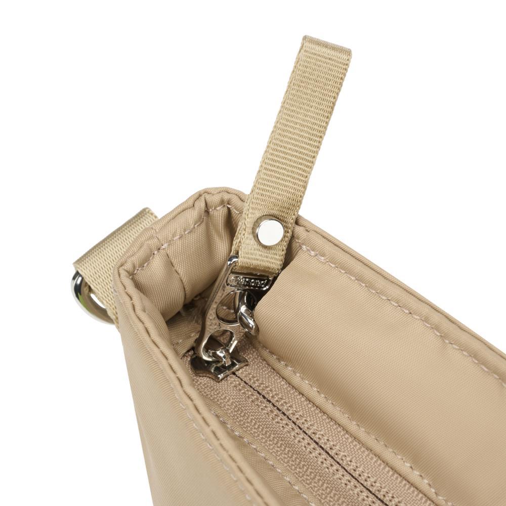 Pacsafe W Taupe Anti-Theft Crossbody