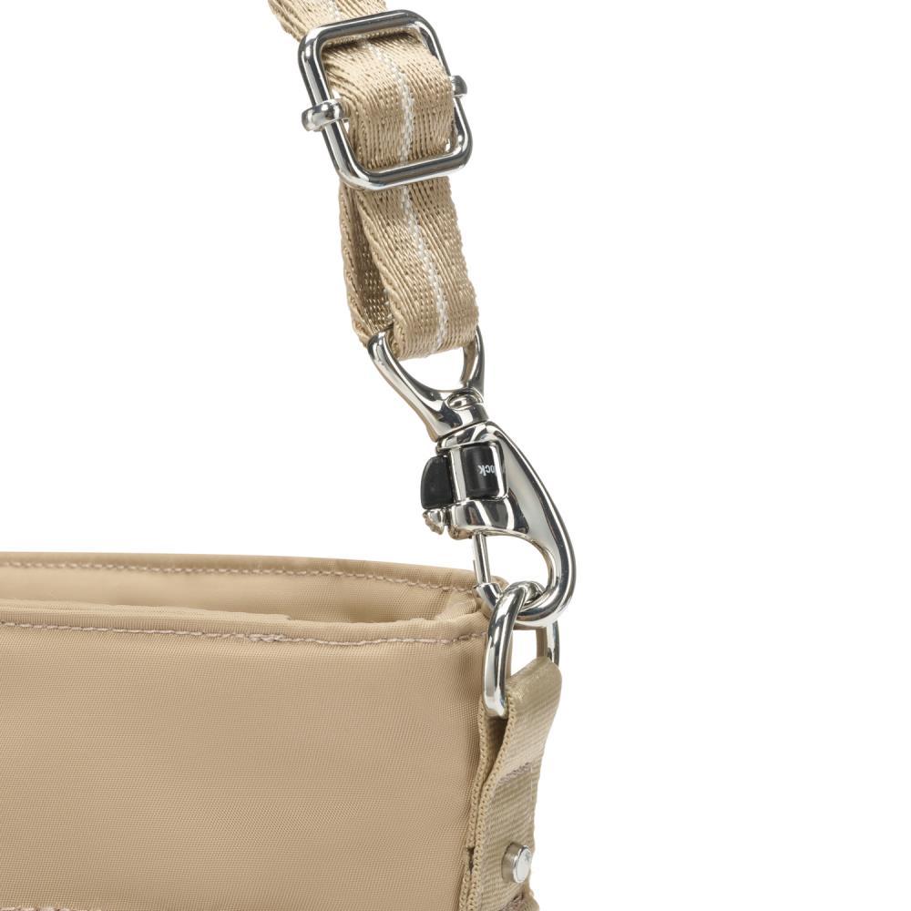 Pacsafe W Taupe Anti-Theft Crossbody