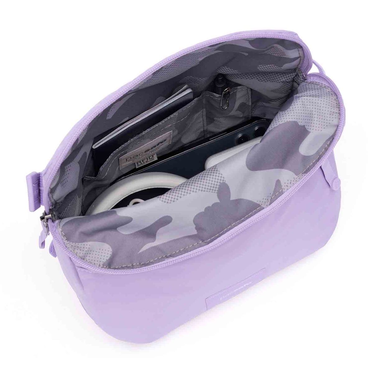 Pacsafe GO Saddle Lavender Anti-Theft Crossbody