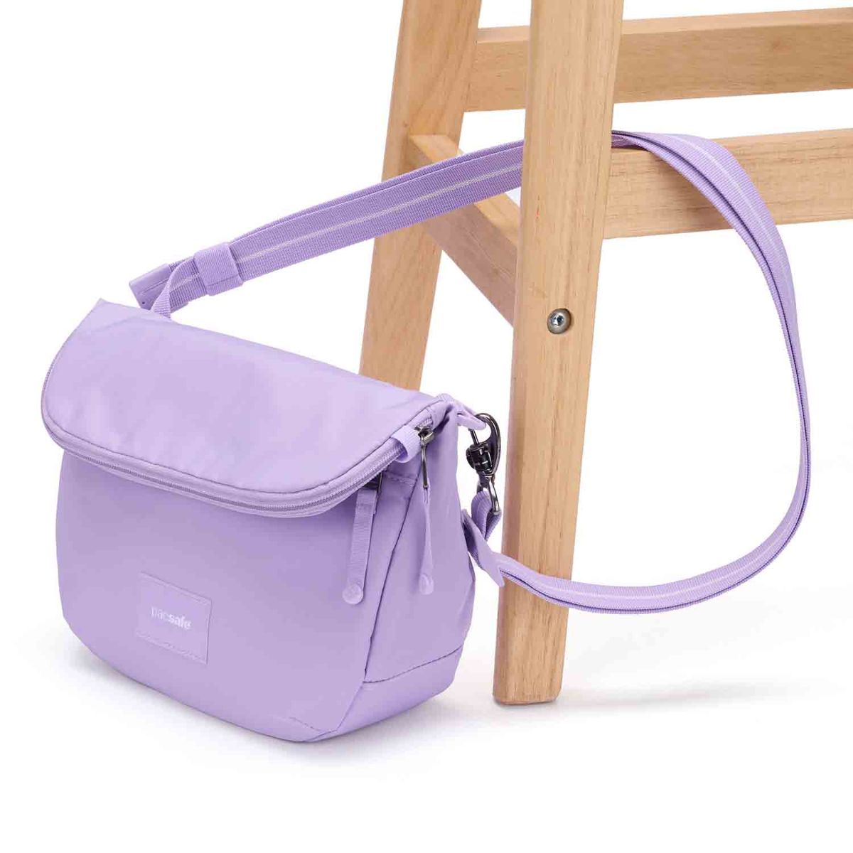 Pacsafe GO Saddle Lavender Anti-Theft Crossbody