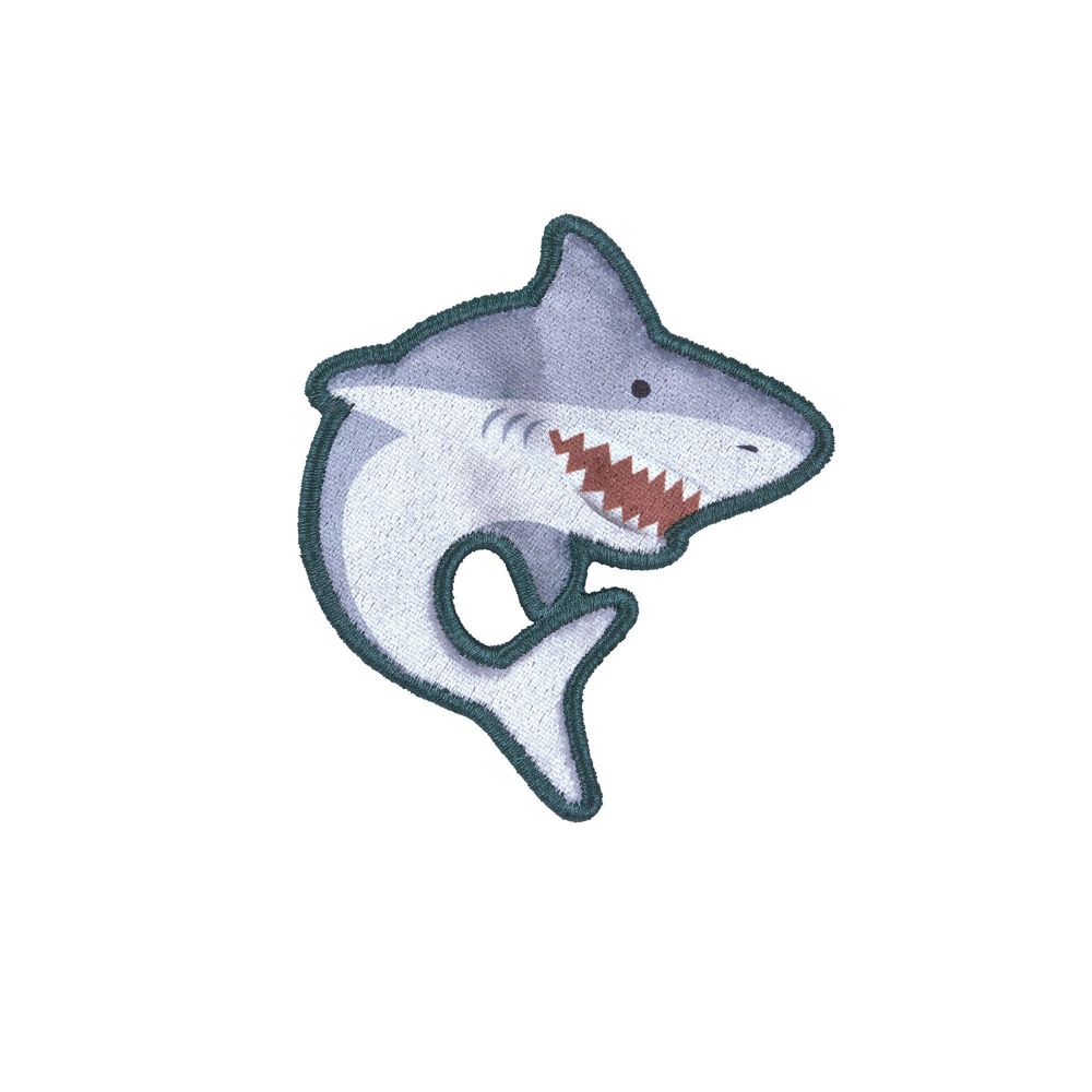 Lässig Unique Shark/Ray Patches Set 2tlg.