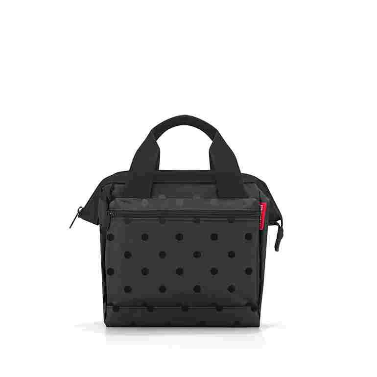 Reisenthel Allrounder Cross Glossy Dots Black Umhängetasche