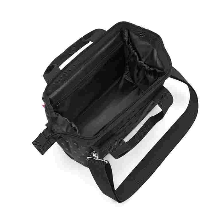 Reisenthel Allrounder Cross Glossy Dots Black Umhängetasche