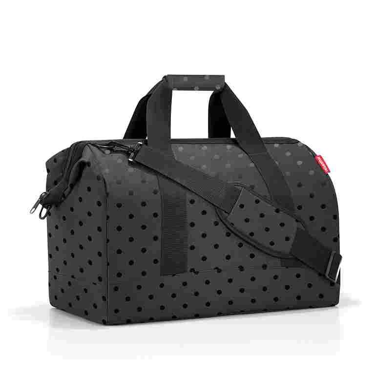 Reisenthel Allrounder L Glossy Dots Black Reisetasche