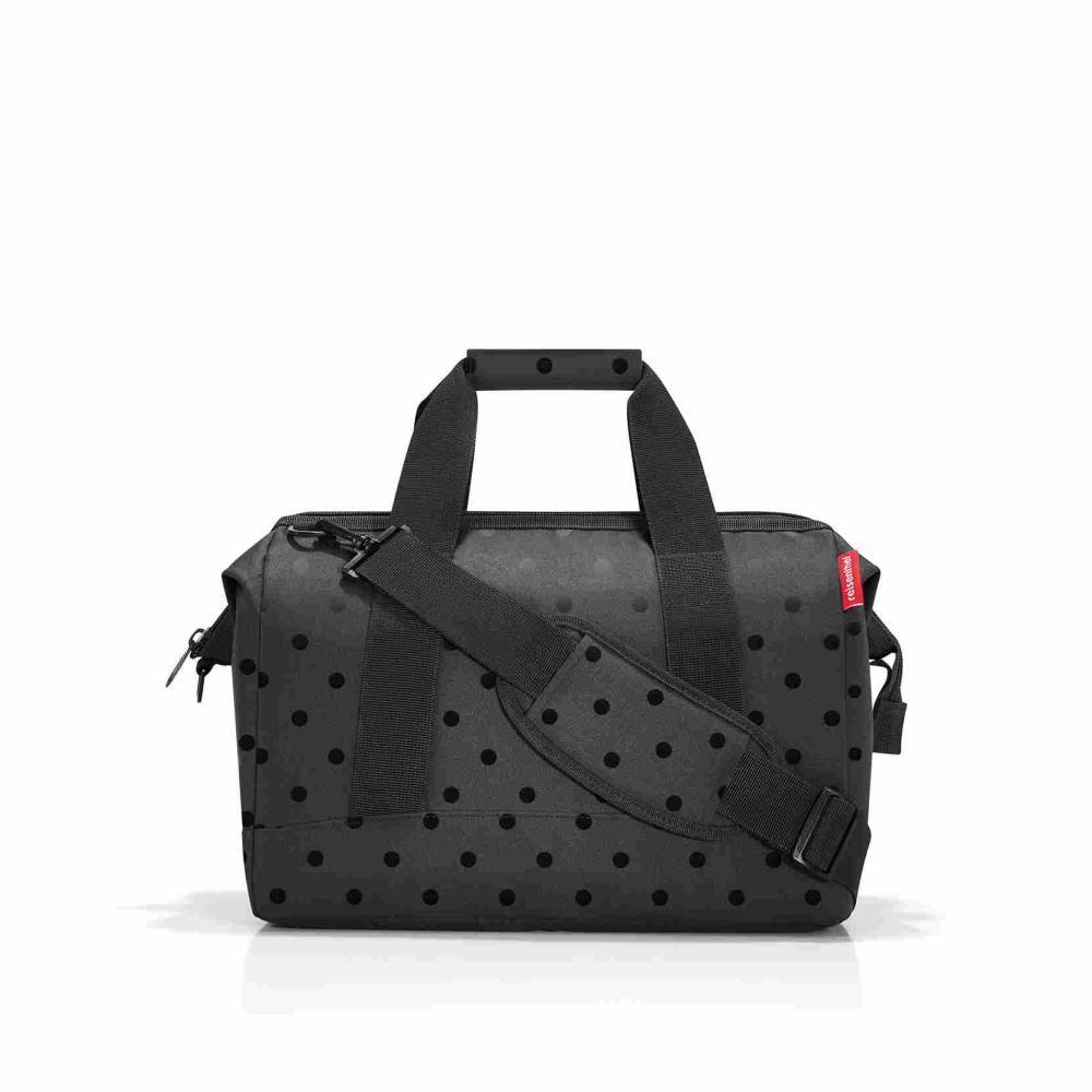 Reisenthel Allrounder M Glossy Black Dots Reisetasche