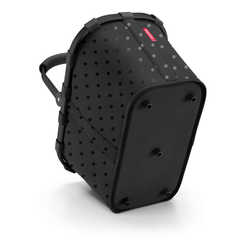 Reisenthel Carrybag Frame Glossy Dots Black Einkaufskorb