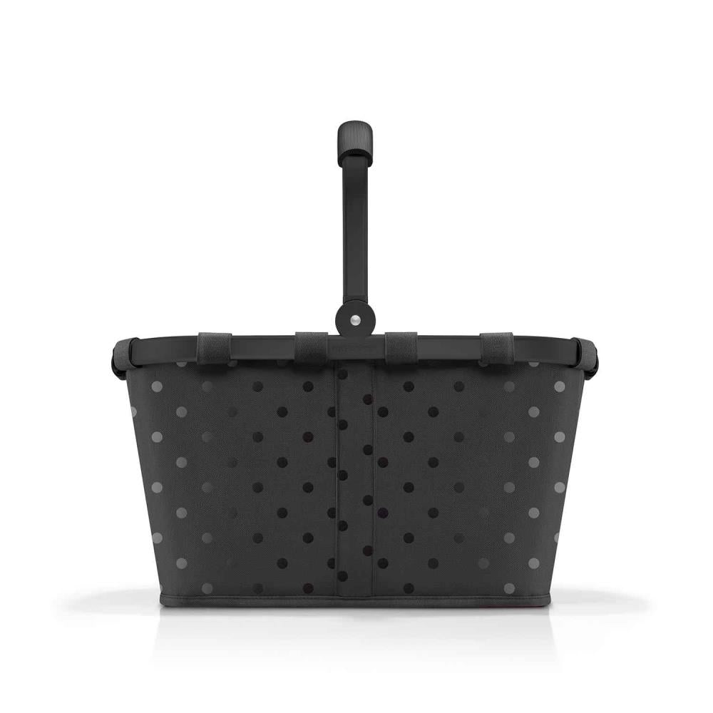 Reisenthel Carrybag Frame Glossy Dots Black Einkaufskorb