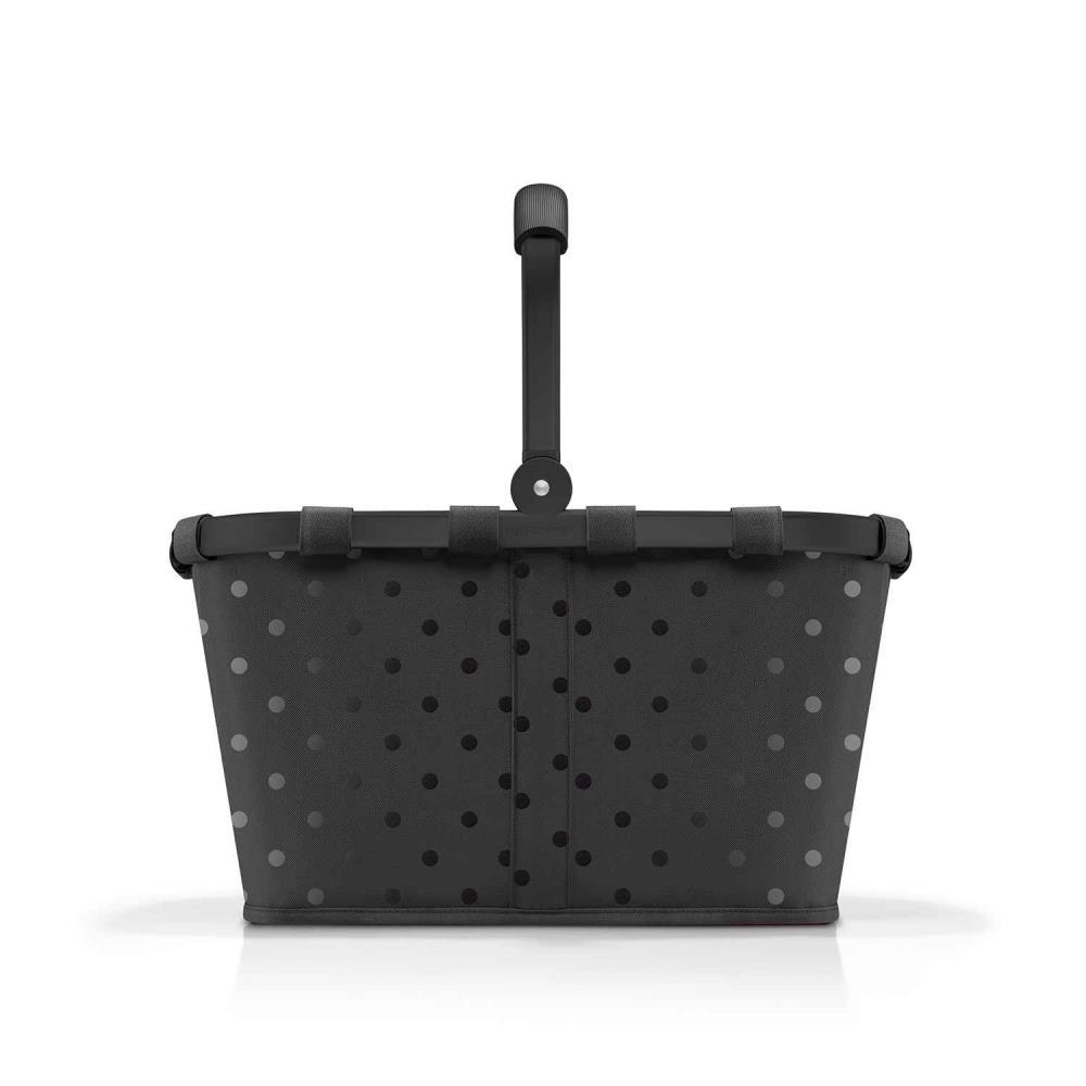 Reisenthel Carrybag Frame Glossy Dots Black Einkaufskorb