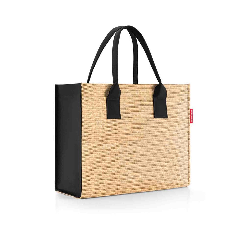 Reisenthel Daily Shopper Raffia Black Einkaufstasche