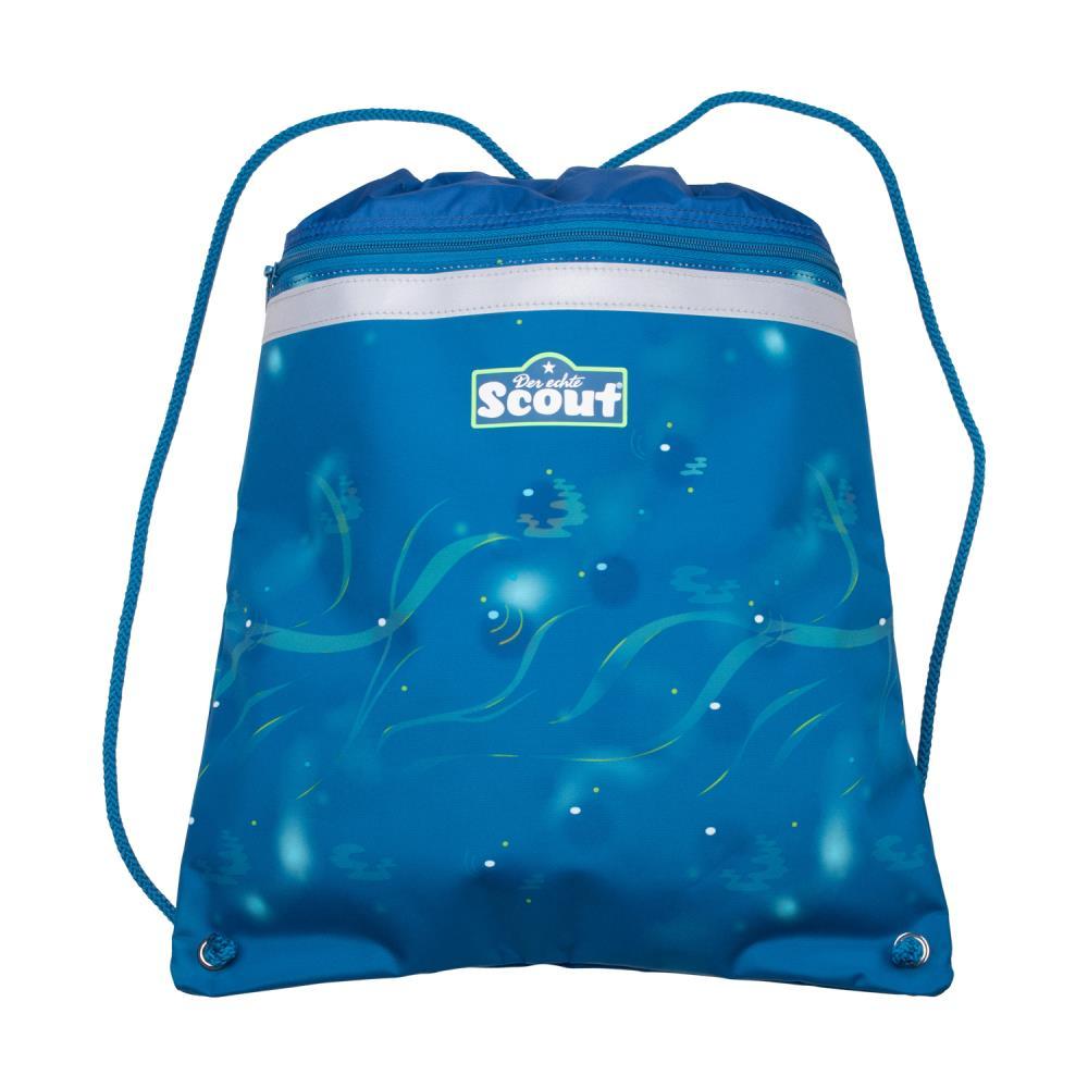 Scout Alpha DIN Deep Sea Schulrucksack Set 4tlg.