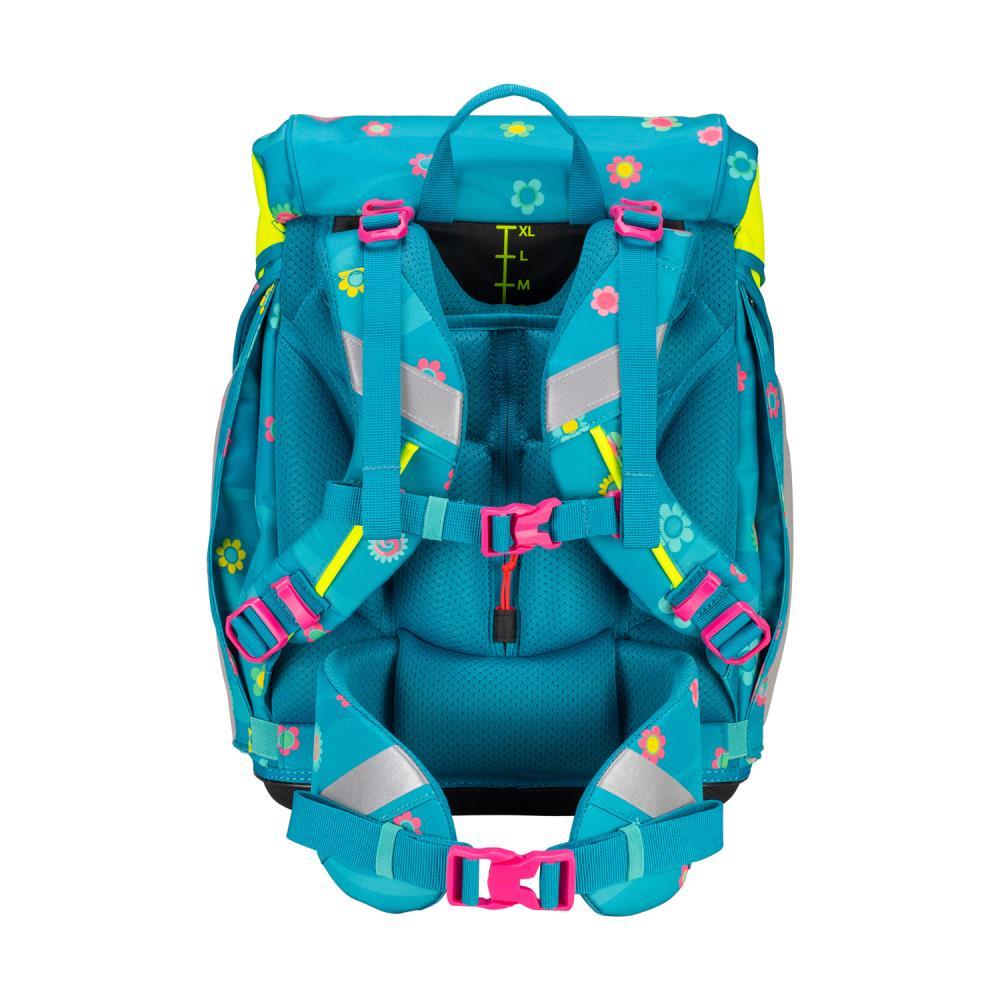 Scout Alpha DIN Little Flowers Schulrucksack Set 4tlg.