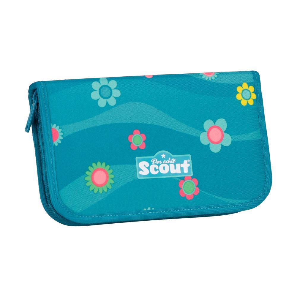 Scout Alpha DIN Little Flowers Schulrucksack Set 4tlg.