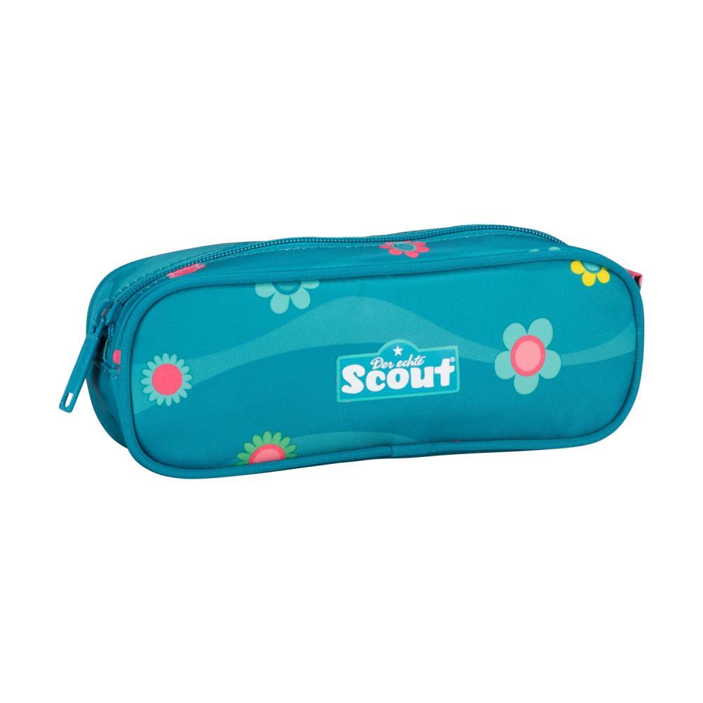 Scout Alpha DIN Little Flowers Schulrucksack Set 4tlg.