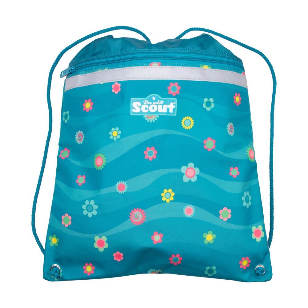 Scout Alpha DIN Little Flowers Schulrucksack Set 4tlg.