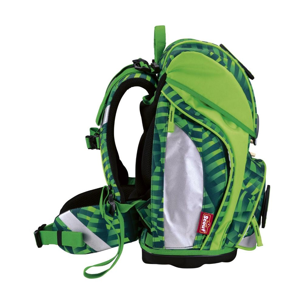 Scout Alpha Danger Dino Schulrucksack Set 4tlg.