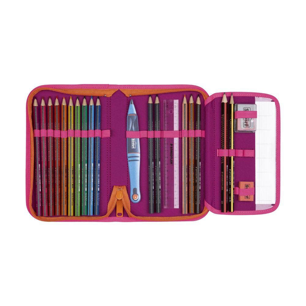 Scout Micro Florida Sunset Schulranzen Set 4tlg.