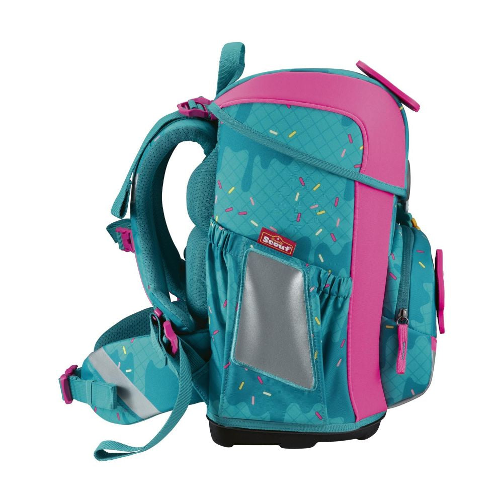 Scout Neo Happy Confetti Schulranzen Set 4tlg.