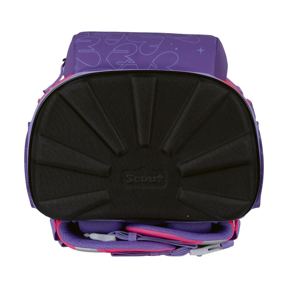 Scout Exklusiv Superflash Extreme Neo Heartbeat Schulranzen Set 4tlg.