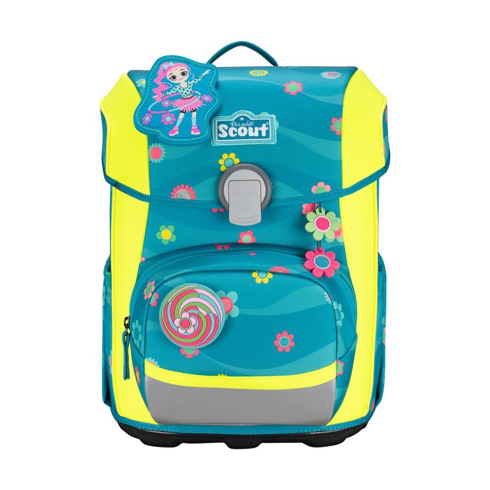 Scout Neo Little Flowers Schulranzen Set 4tlg.