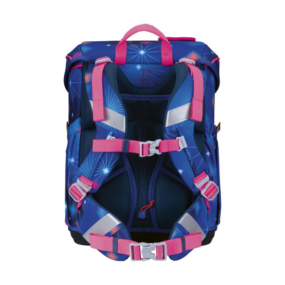 Scout Exklusiv LED Neo Sparkling Dream Schulranzen Set 4tlg.
