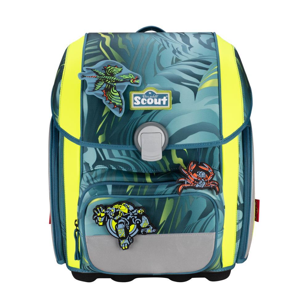 Scout Genius DIN Action Schulranzen Set 4tlg.