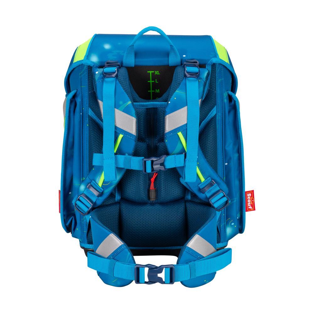 Scout Genius DIN Deep Sea Schulranzen Set 4tlg.
