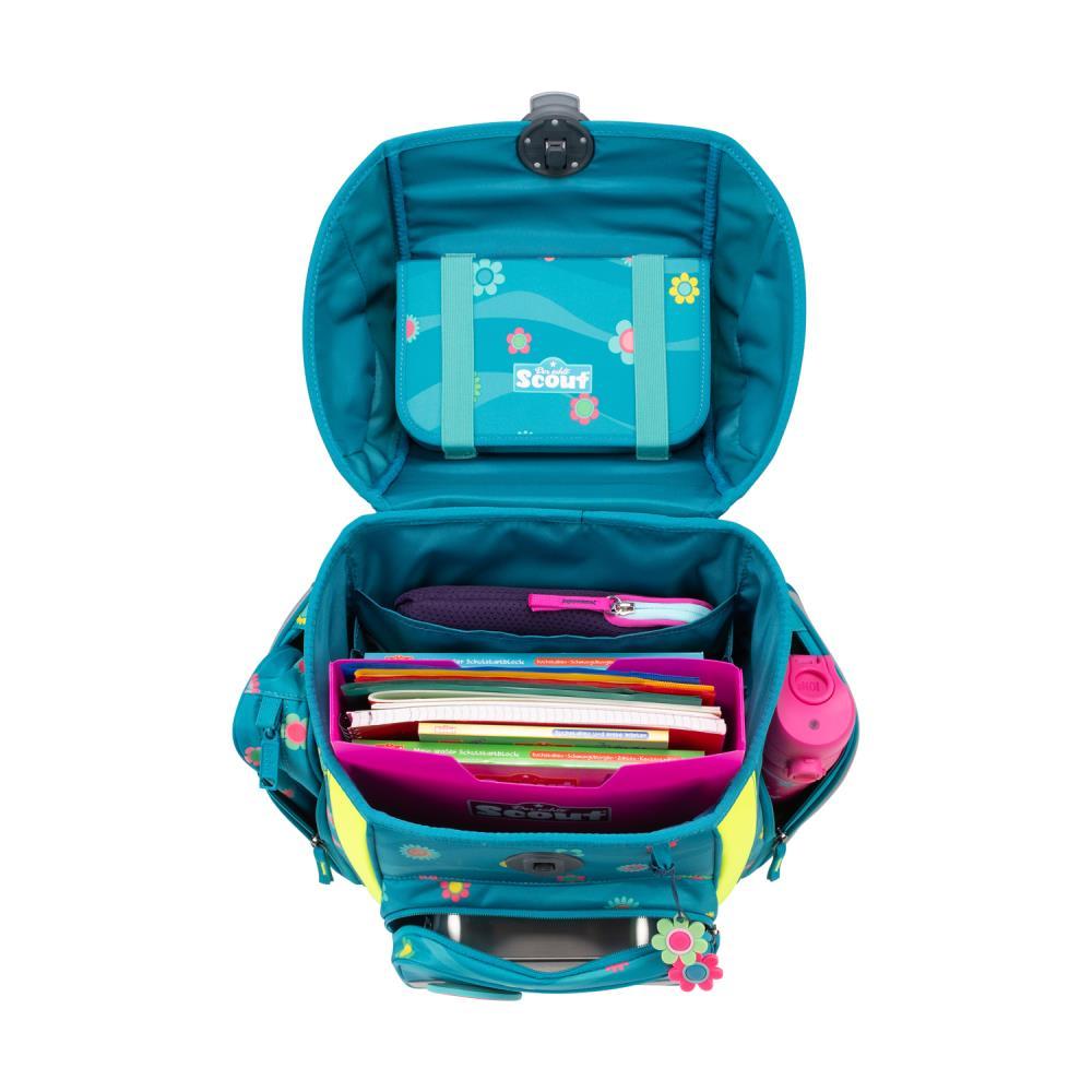 Scout Genius DIN Little Flowers Schulranzen Set 4tlg.